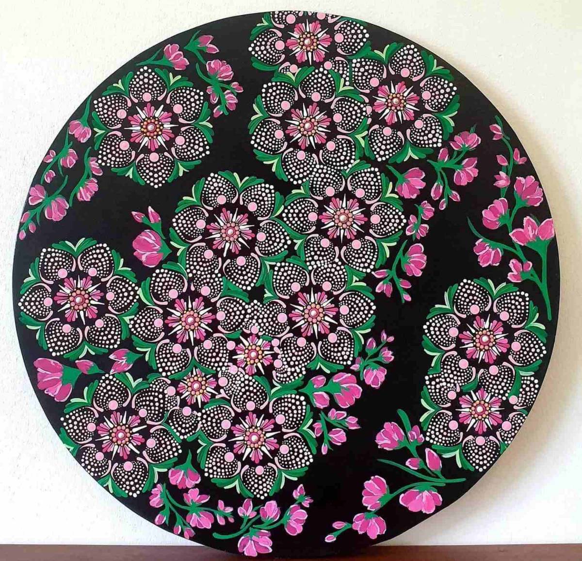 Karina has infused a new depth into her mandala art.