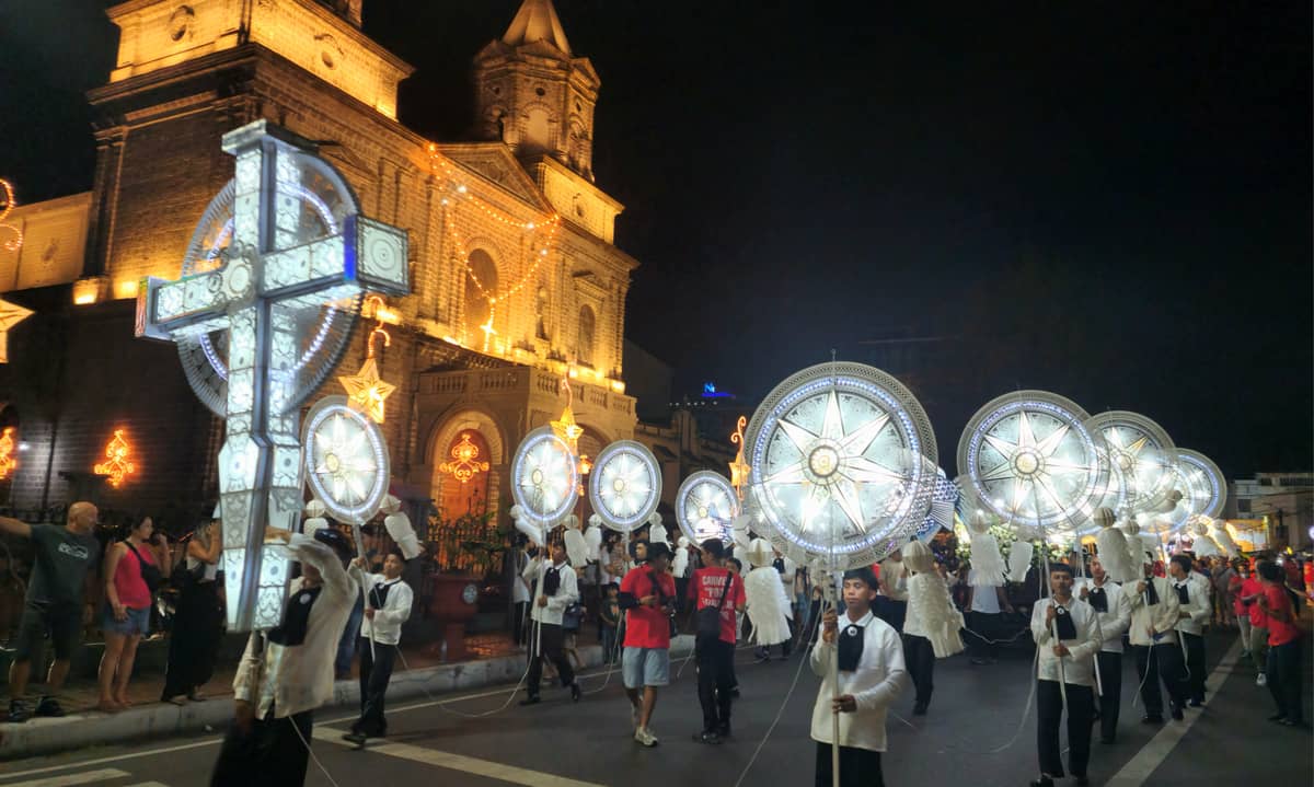 The lubenas participants from the barangay of Cutcut.