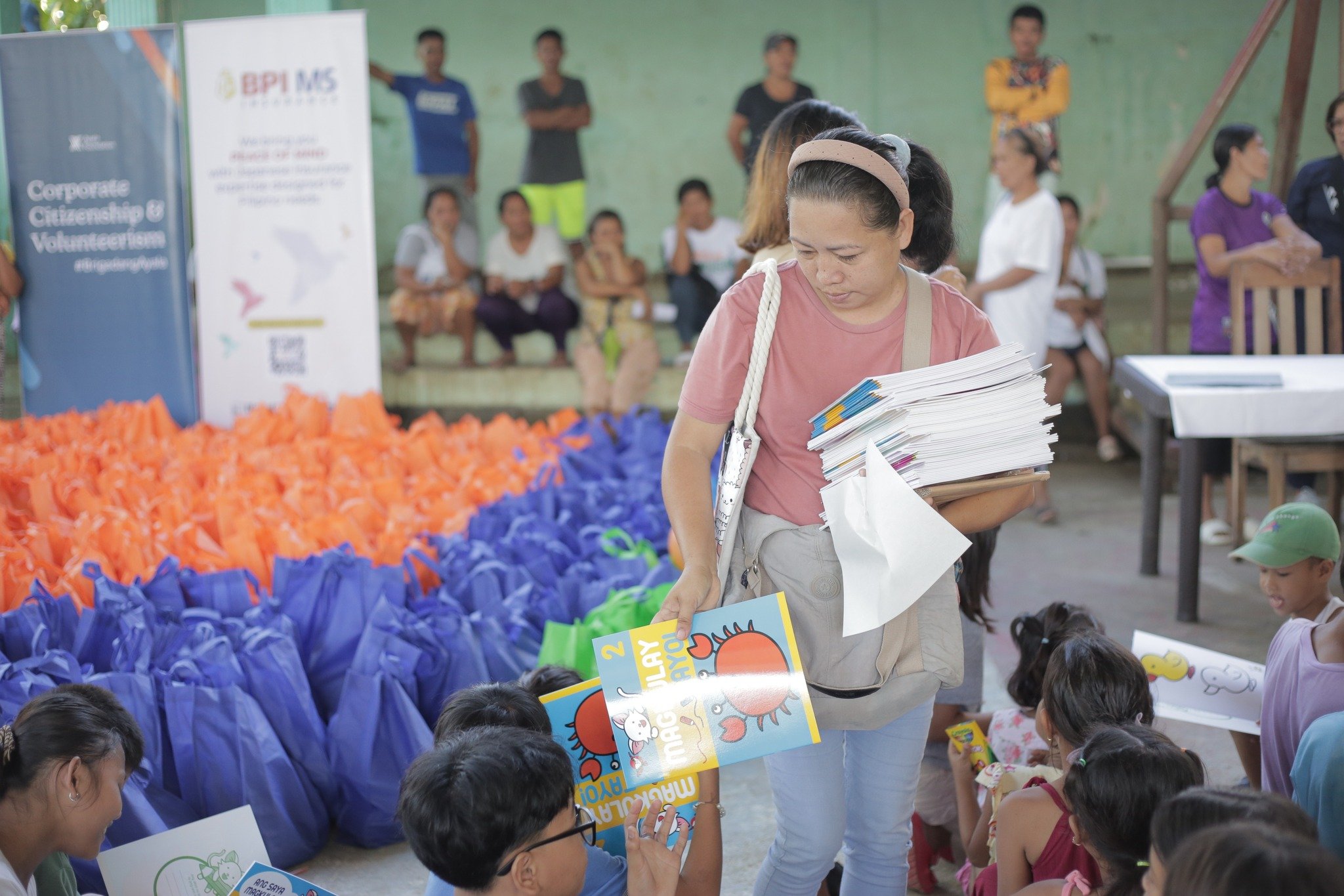 Christmas charity cheers up calamities victims