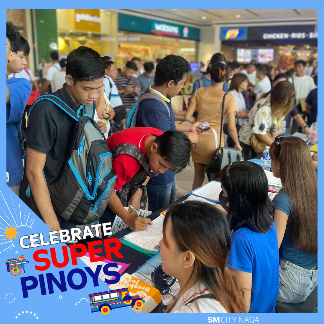 Exciting opportunities await prospective job seekers at SM City Naga's Job Fair on Independence Day.