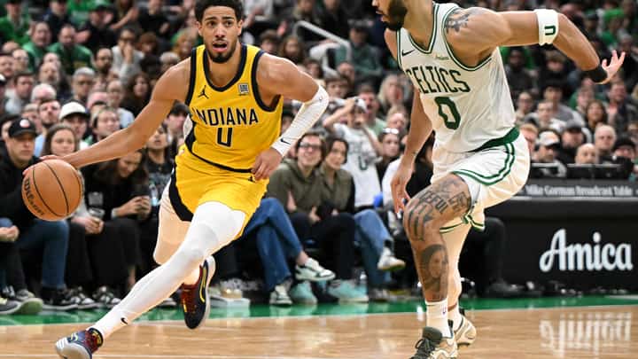 TYRESE Haliburton drops 31 points to power the Indiana Pacers to a 123-114 win over the Boston Celtics in the NBA regular season.