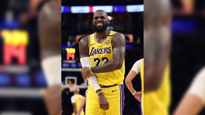 KING STILL REIGNS: At 40, Lebron remains on top of his game