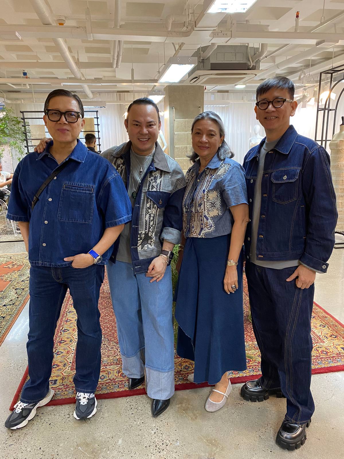 Nesty Serrano, Jorel Espina, Susan Quiros and Doy Navarette.