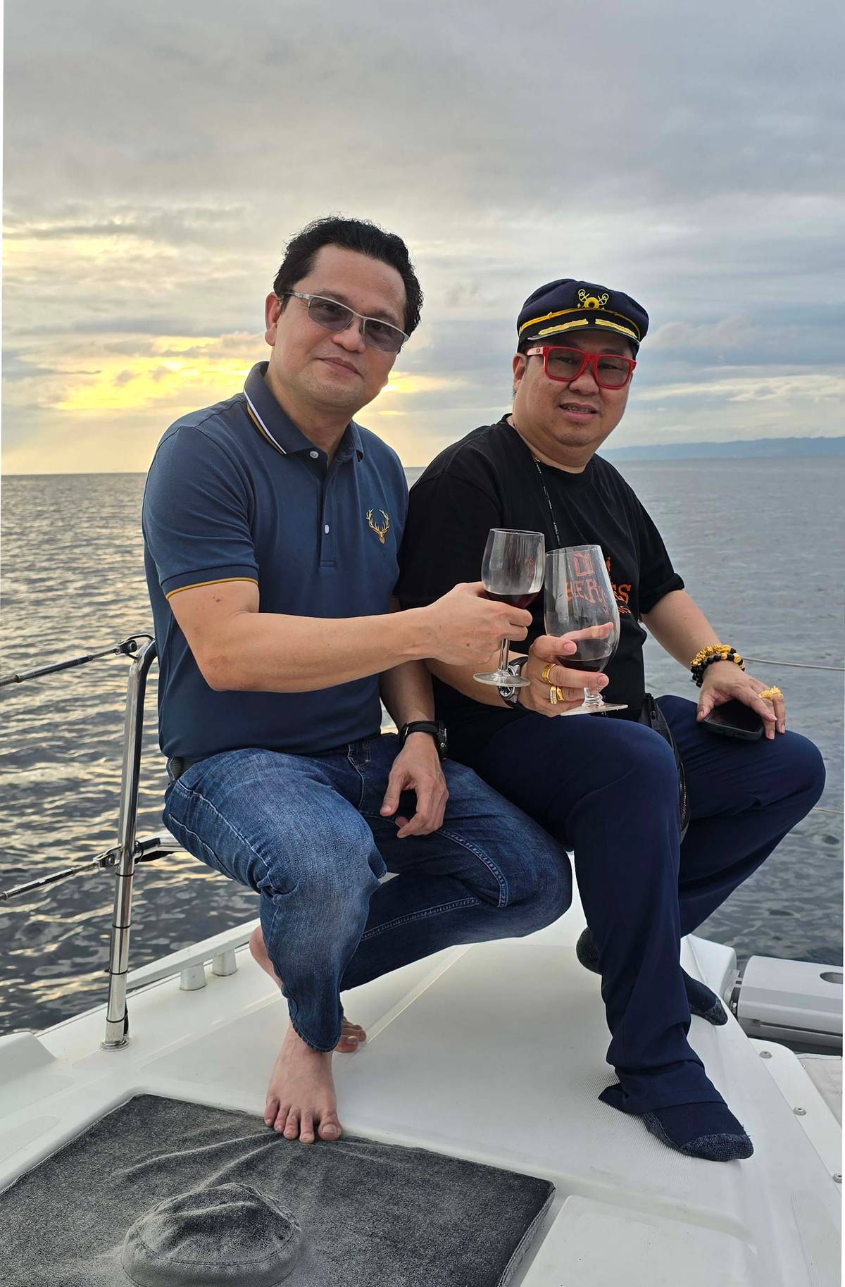 Doctors Vicente Avanzado and Michael Cotia.