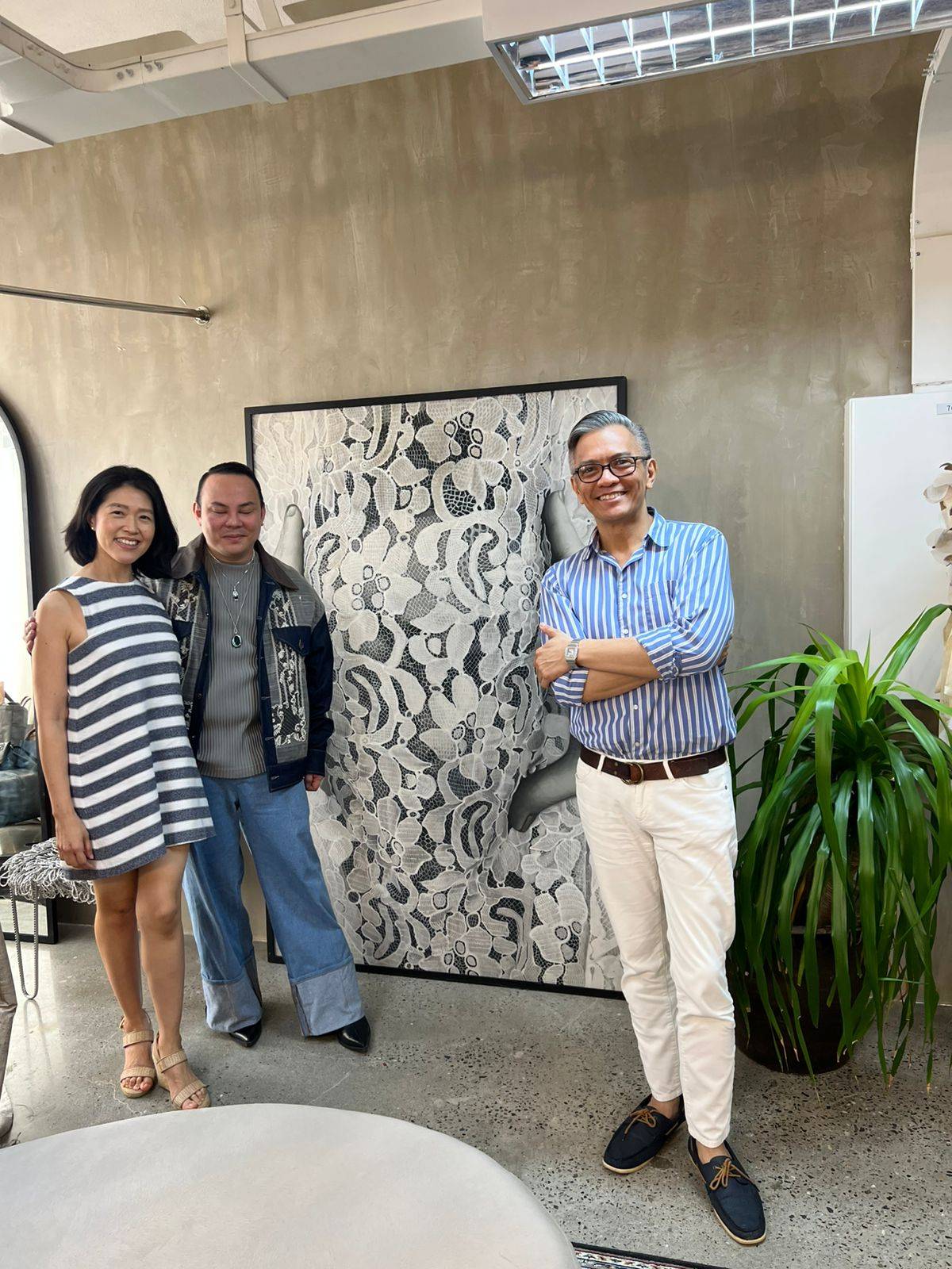 Karen Lerma, Jor-el Espina and Richie Lerma.
