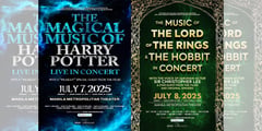 Harry Potter and The Lord of the Rings: Magical concerts coming to Mnl in 2025