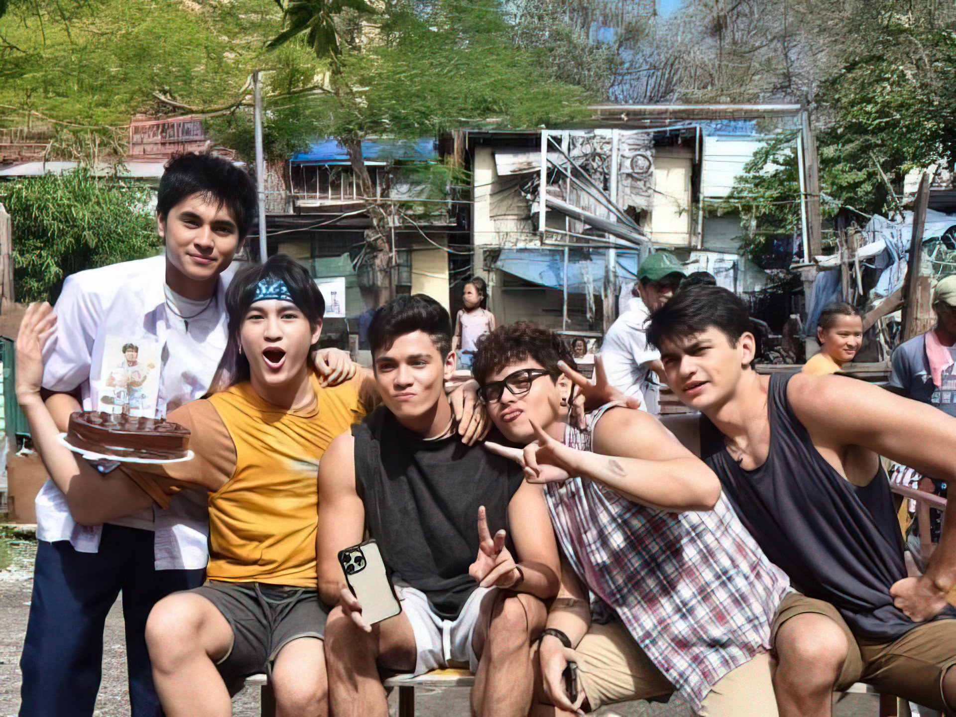The cast of ‘Batang Riles.’