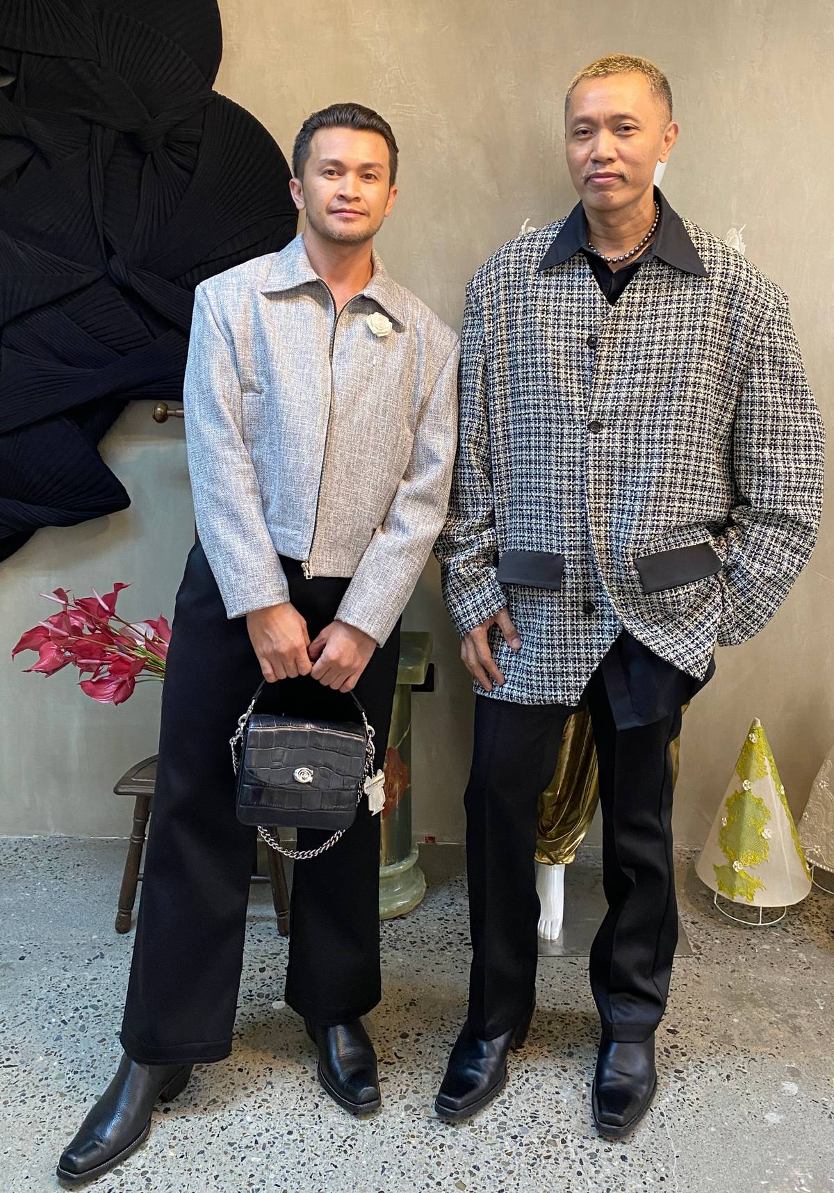 Will Mueco and Ino Caluza.