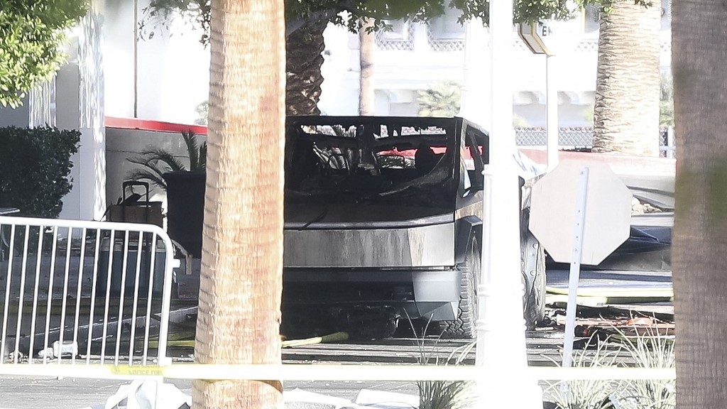 Cybertruck explosion outside Trump hotel in Las Vegas kills one