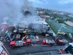 Blaze razes Malabon residences