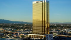 Electric vehicle fire outside Trump Hotel in Las Vegas prompts evacuation