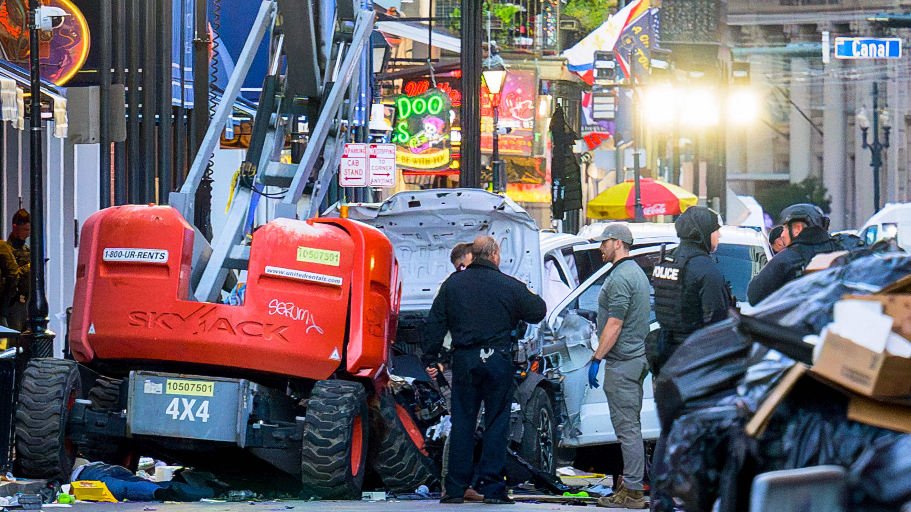 UPDATE: 10 killed in New Year's truck ramming in New Orleans, dozens hurt
