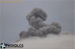 Kanlaon Volcano logs 4 ash emissions 