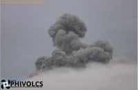 The ash emission of Kanlaon Volcano