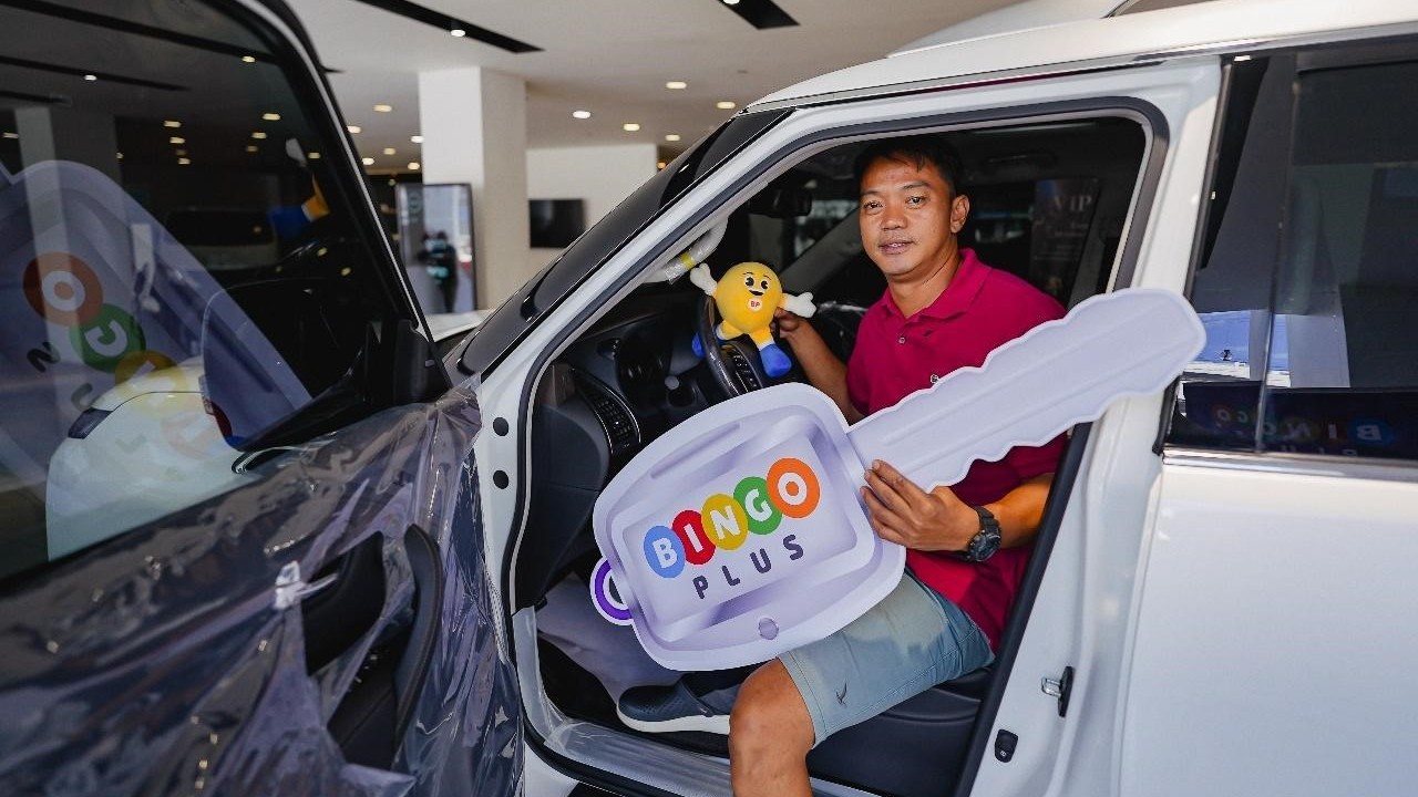 BingoPlus Day jackpot winner drives home a brand-new car