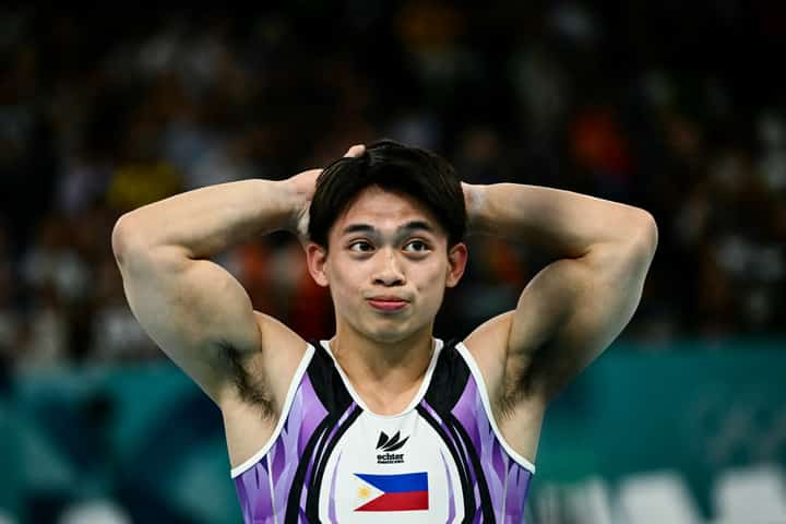 Carlos Yulo emerges as 2024 PSA Athlete of the Year following a historic performance in the Paris Olympics last August.