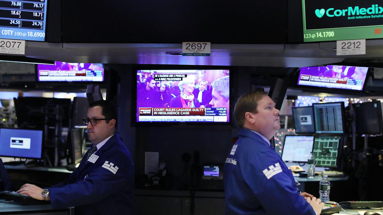 Global stocks buffeted by tariff threats and data
