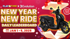 PlayTime kicks off 2025 with ‘New Year, New Ride’ promo and Yamaha scooter giveaways