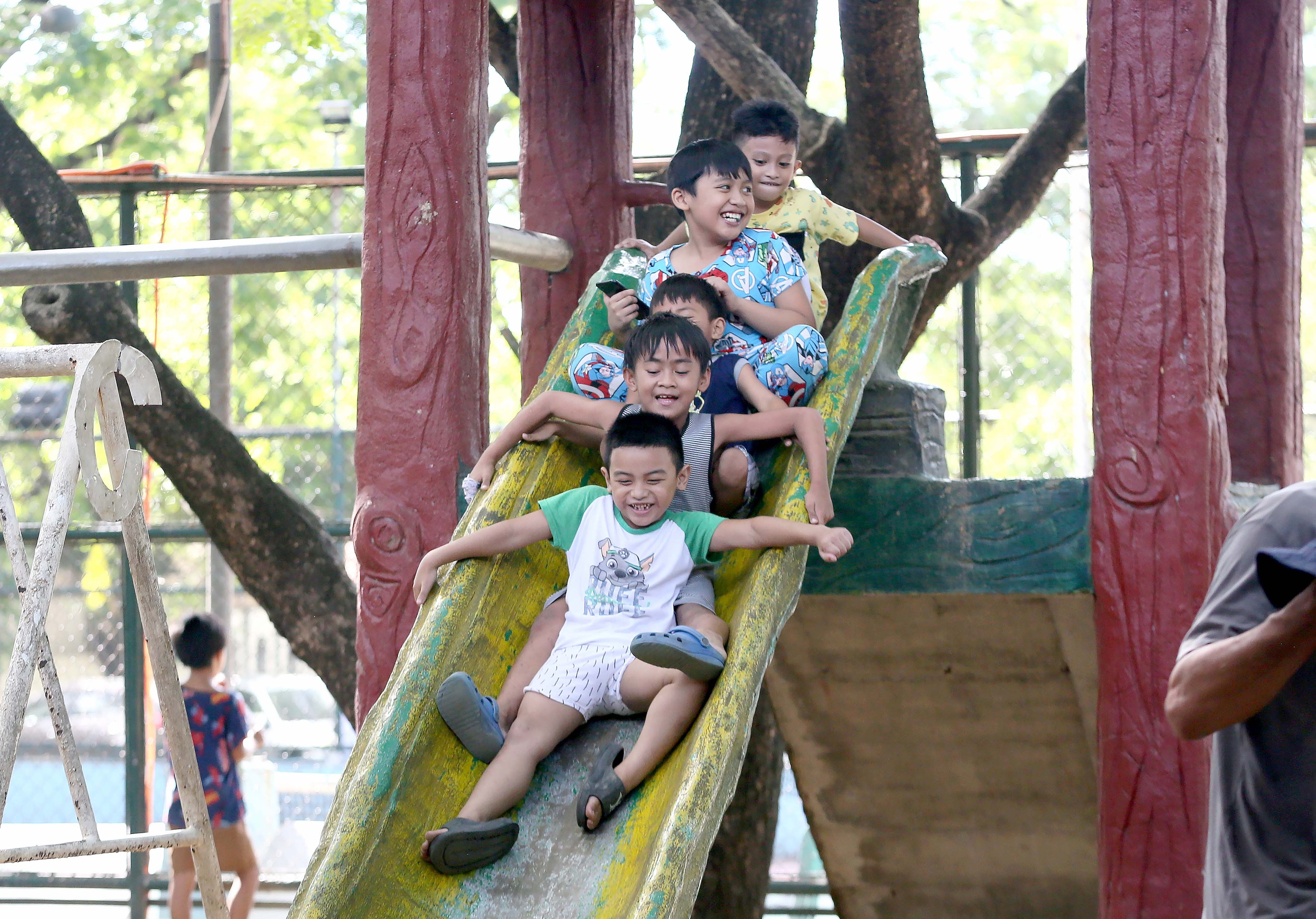 The next generation sliding through their youth with smiles that light up the world.