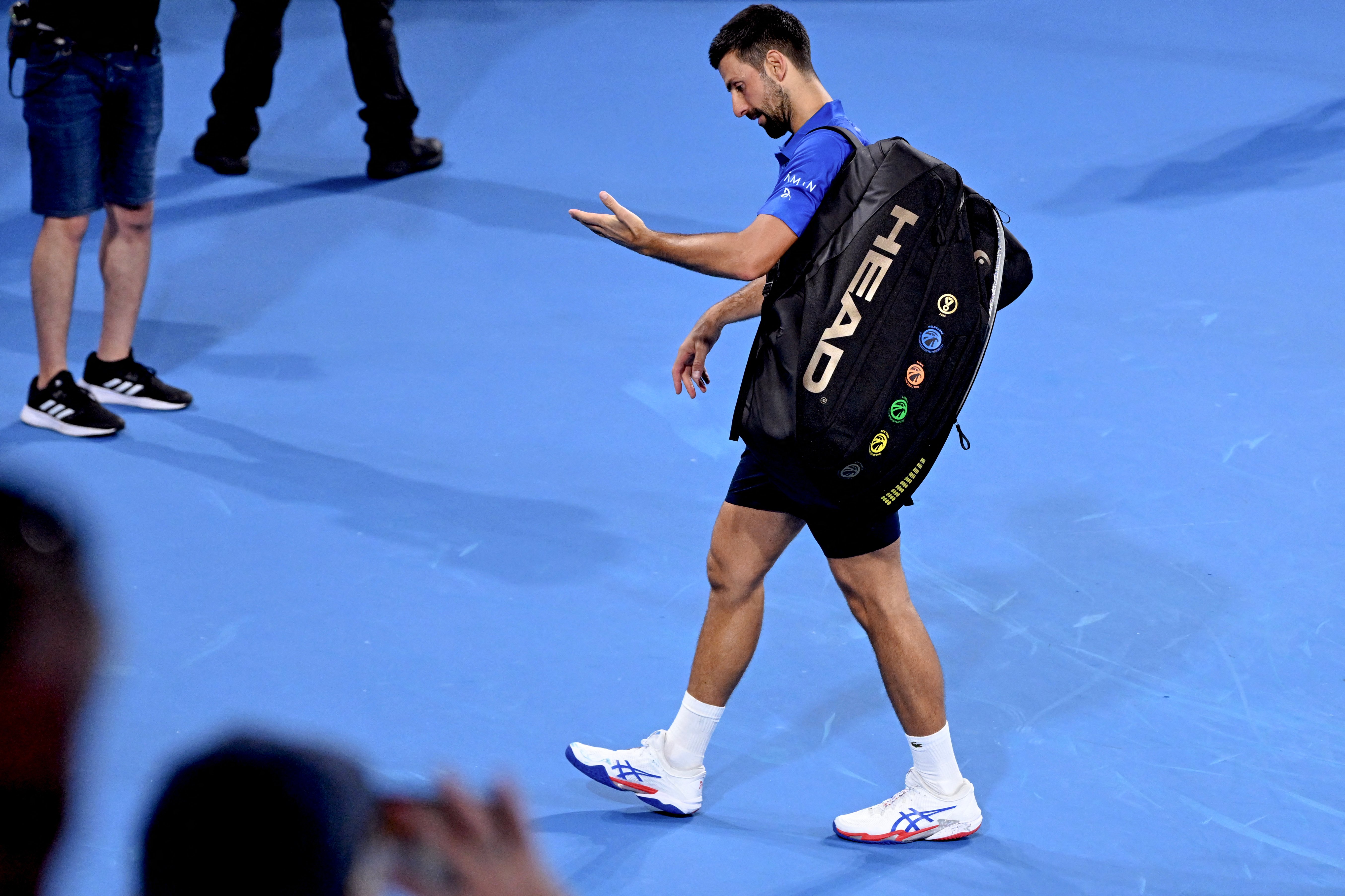DOWN GOES NOVAK: Towering American sends Djokovic packing
