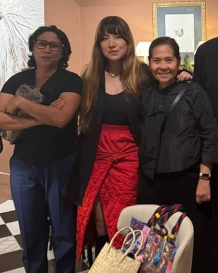 Isa Lorenzo, Maya Renee Escarcega from Guadalajara Mexico and Yeyey Cruz of MCAD.