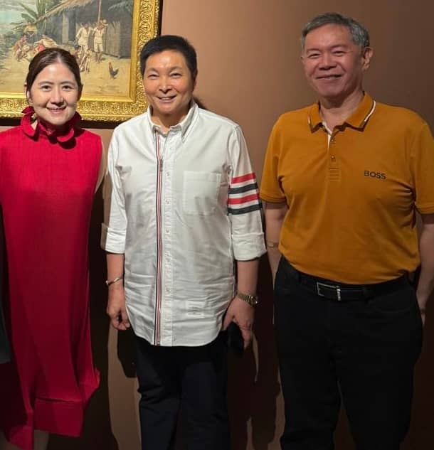 Abby Chan, Mario Que and Stanley Chan.