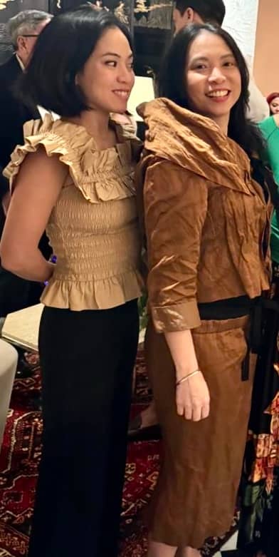 Dani Virata and Amanda de Guzman Debraux.