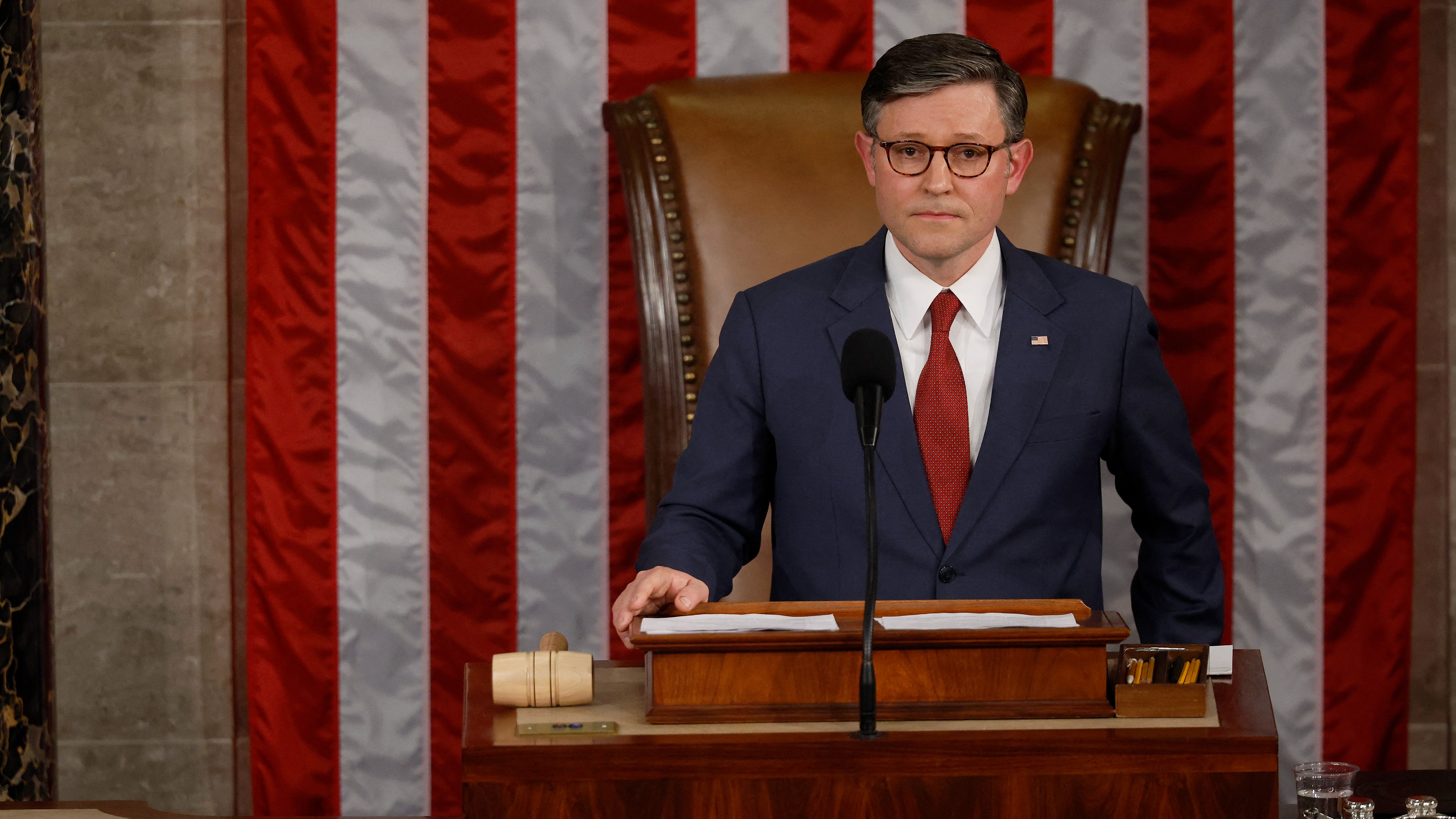 U.S. Speaker Mike Johnson reelected