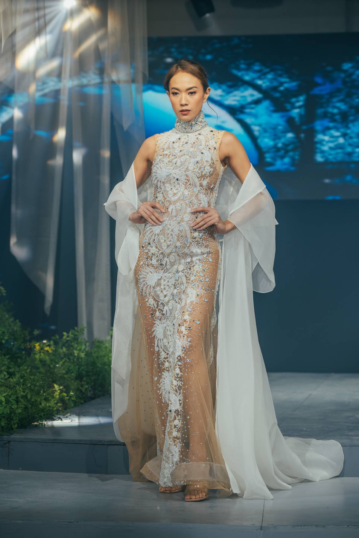 ALBERT Andrada gown worn by Justine Gabionza.
