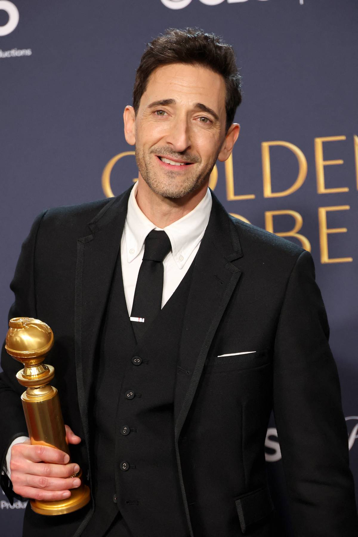 Adrien Brody, Best Performance by a Male Actor in a Motion Picture — Drama for ‘The Brutalist.’