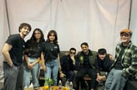 Anthony Jennings, Kaila Estrada, Maris Racaln, Richard Gutierrez, Ian Veneracion and Baron Geisler during the "Incognito" Fan Con tour in Vista Mall, Taguig