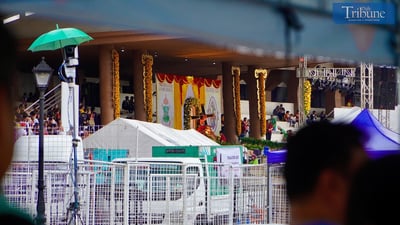 DEVOTEES BRAVE RAIN FOR 2025 'PAHALIK' CEREMONY AT QUIRINO GRANDSTAND
