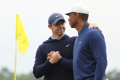 GOLF REIMAGINED: Woods, McIlroy’s futuristic league tees off