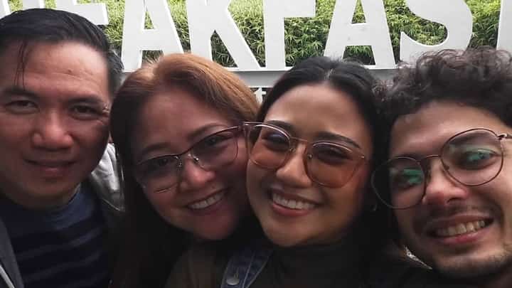 Amay Amon, Analie Daug, Morissette Amon and Dave Lamar