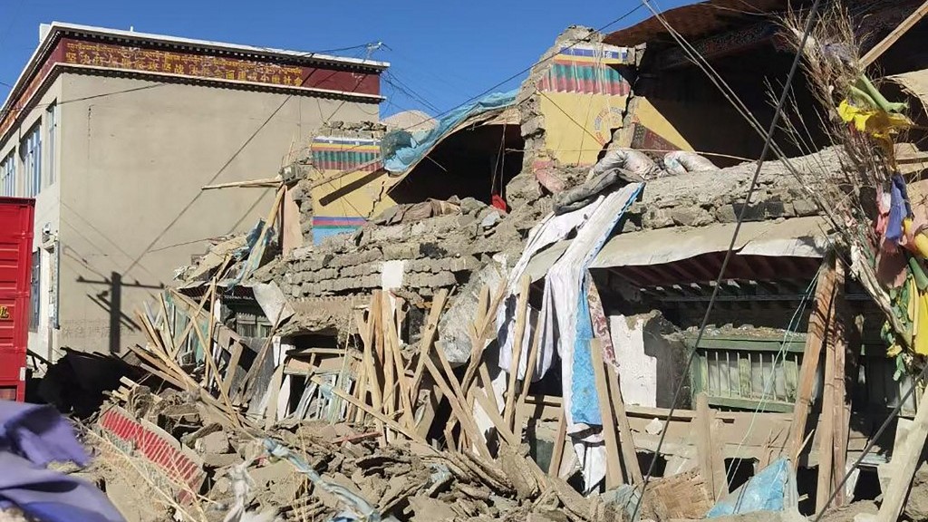 Rescuers search for survivors after quake in China's Tibet kills at least 126