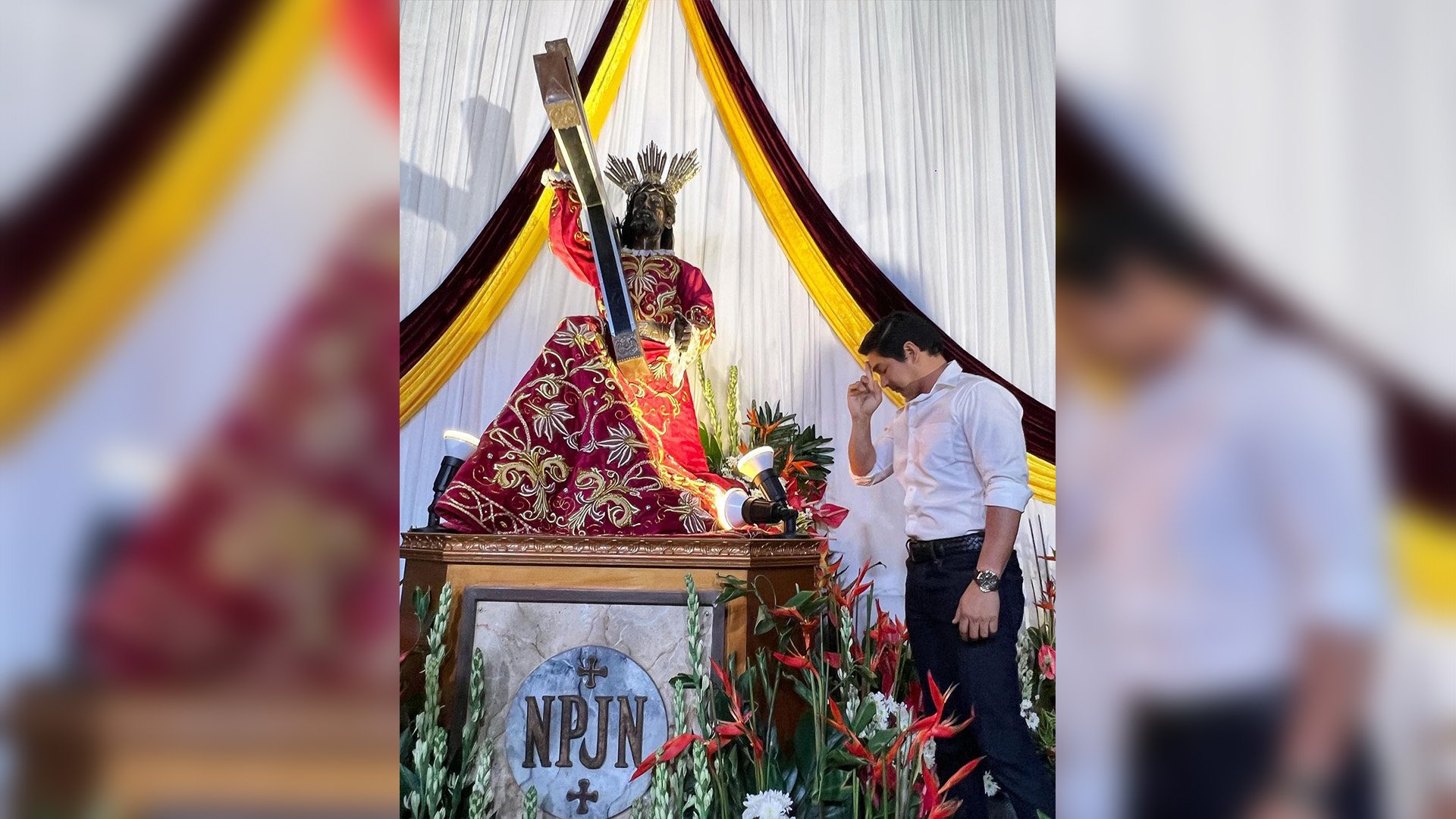 Filipino celebs pay tribute to Black Nazarene