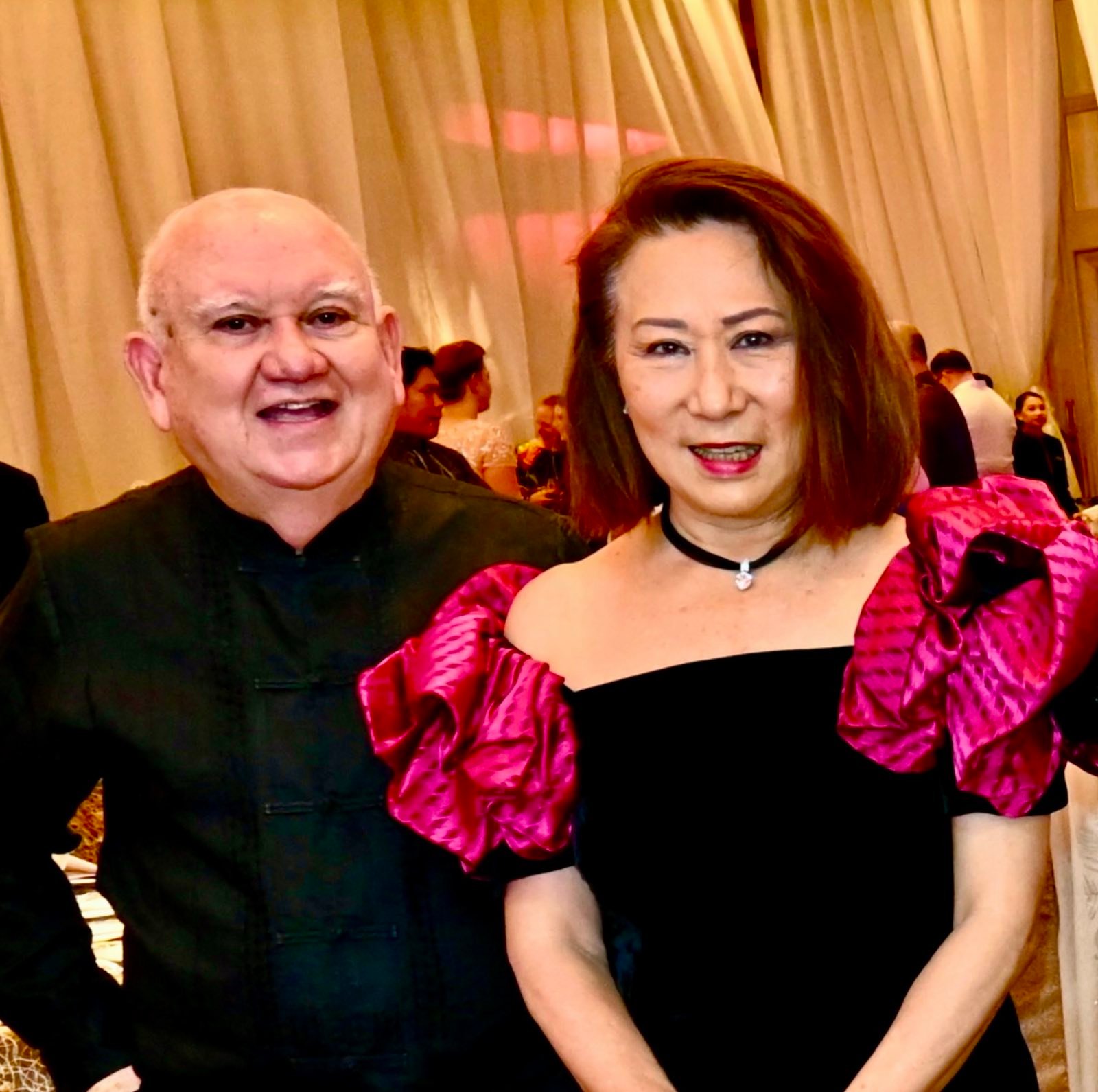 Edu Jarque and Elizabeth Sy.