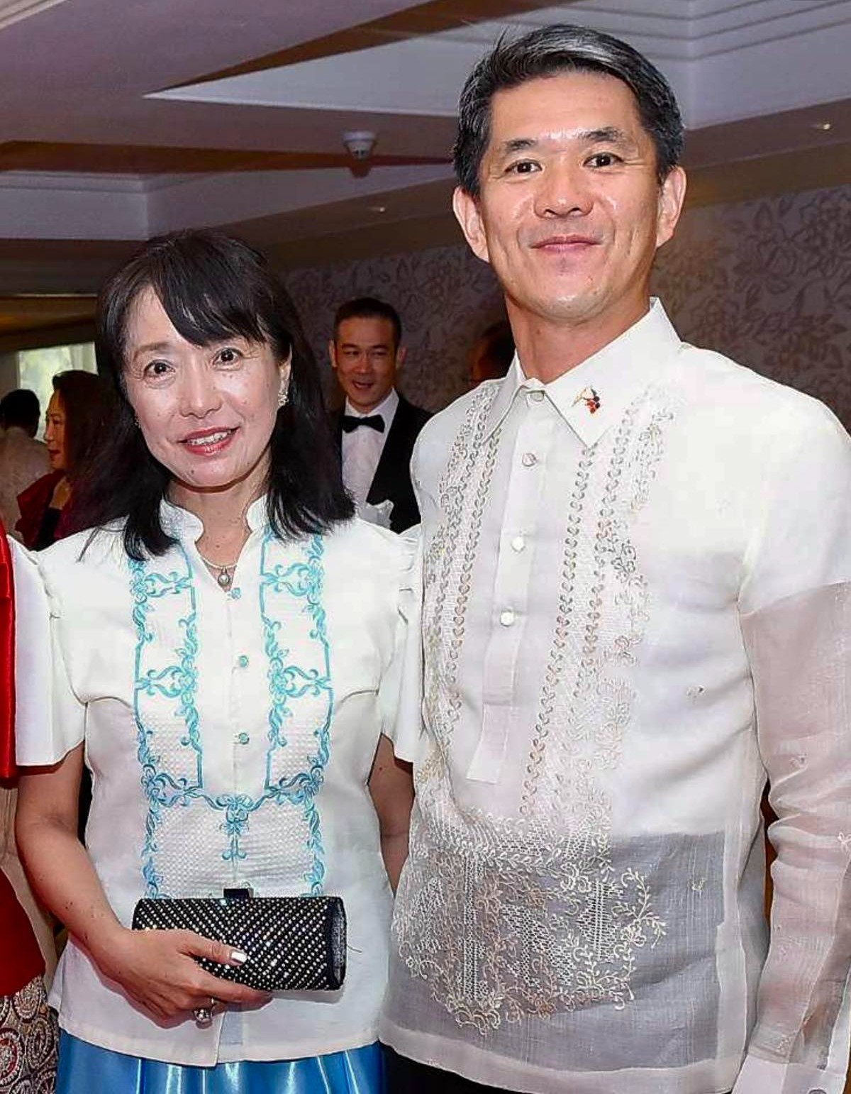 Japanese Ambassador Endo Kazurya with his wife Akiko