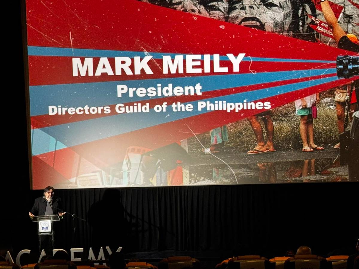Directors Guild of the Philippines president Mark Meily