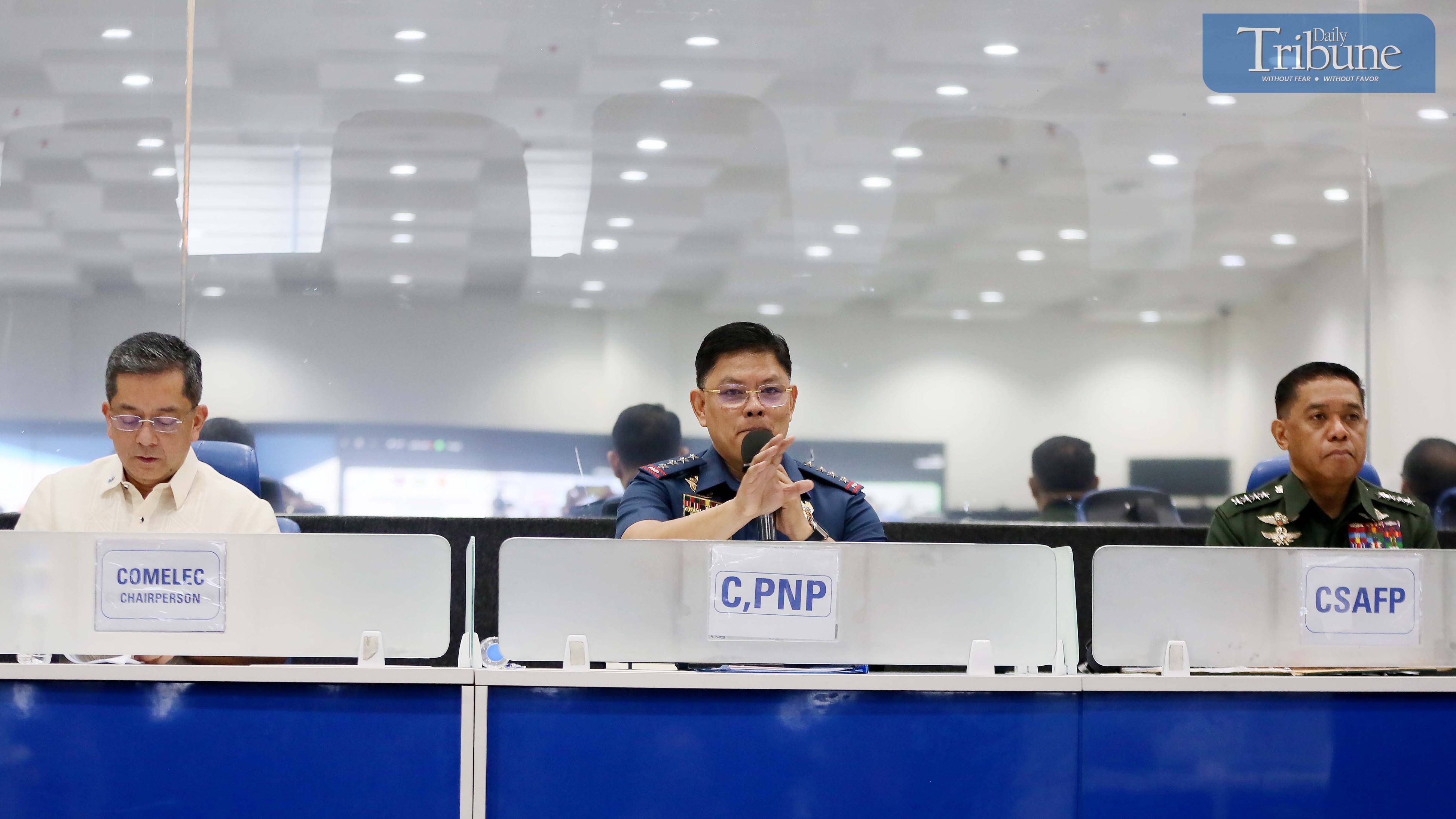 Comelec, PNP, AFP join forces for secure midterm elections