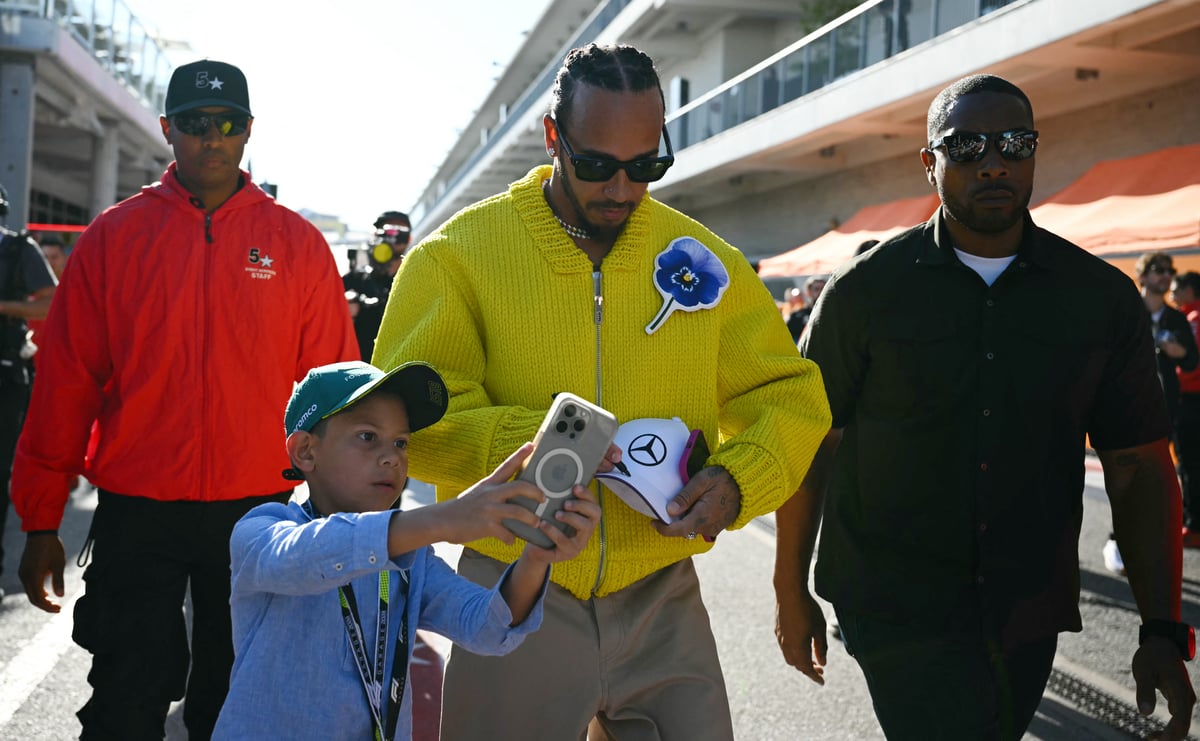 INSPIRING young fans, Lewis Hamilton proves that the journey from a red-helmet kid to a Ferrari star is as inspiring as it gets.