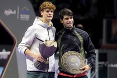 COURTSHIP OF RIVALS: Rivalry with Sinner fires up Alcaraz ahead of Aussie Open