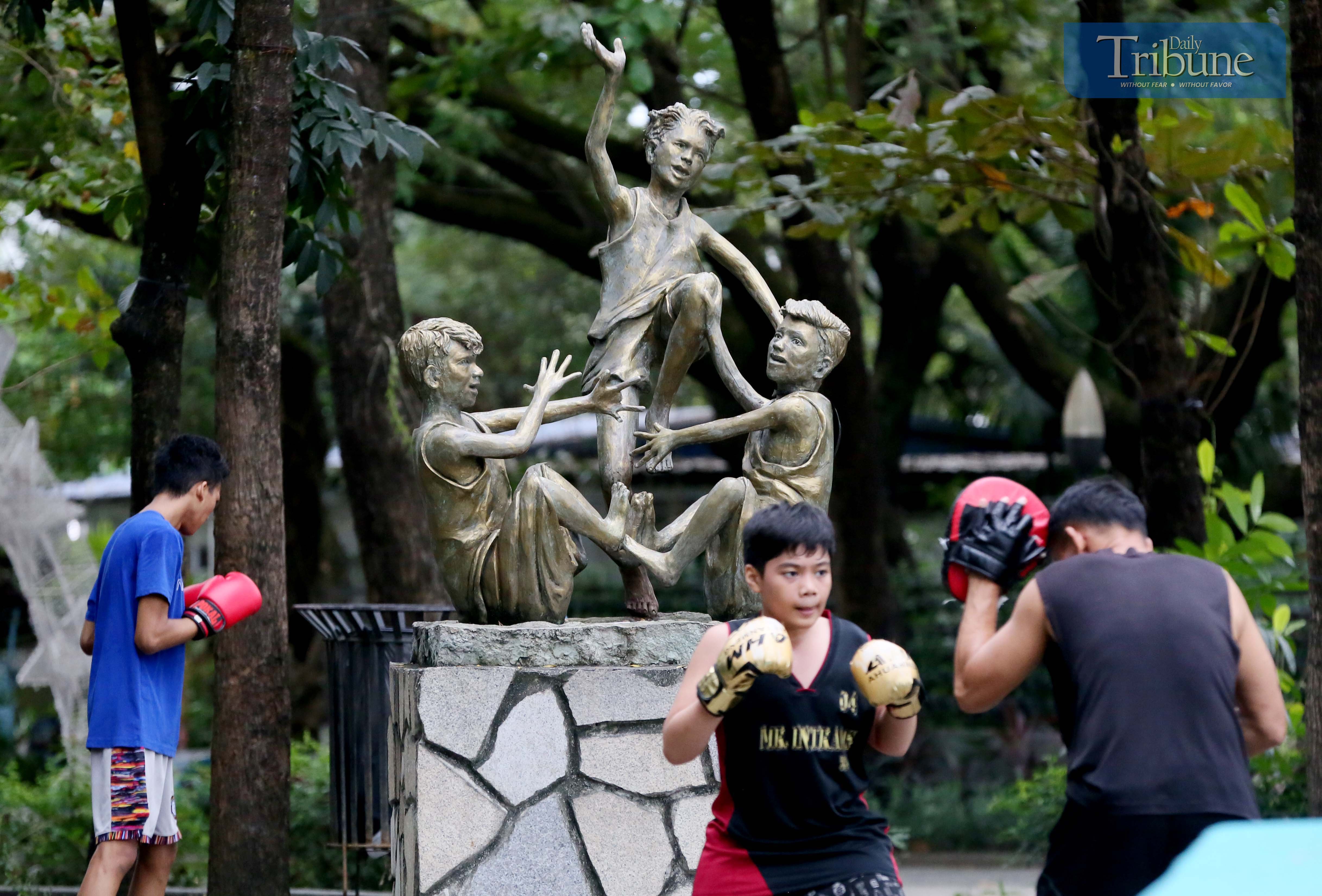 Culture and sports mingle at Memorial Circle