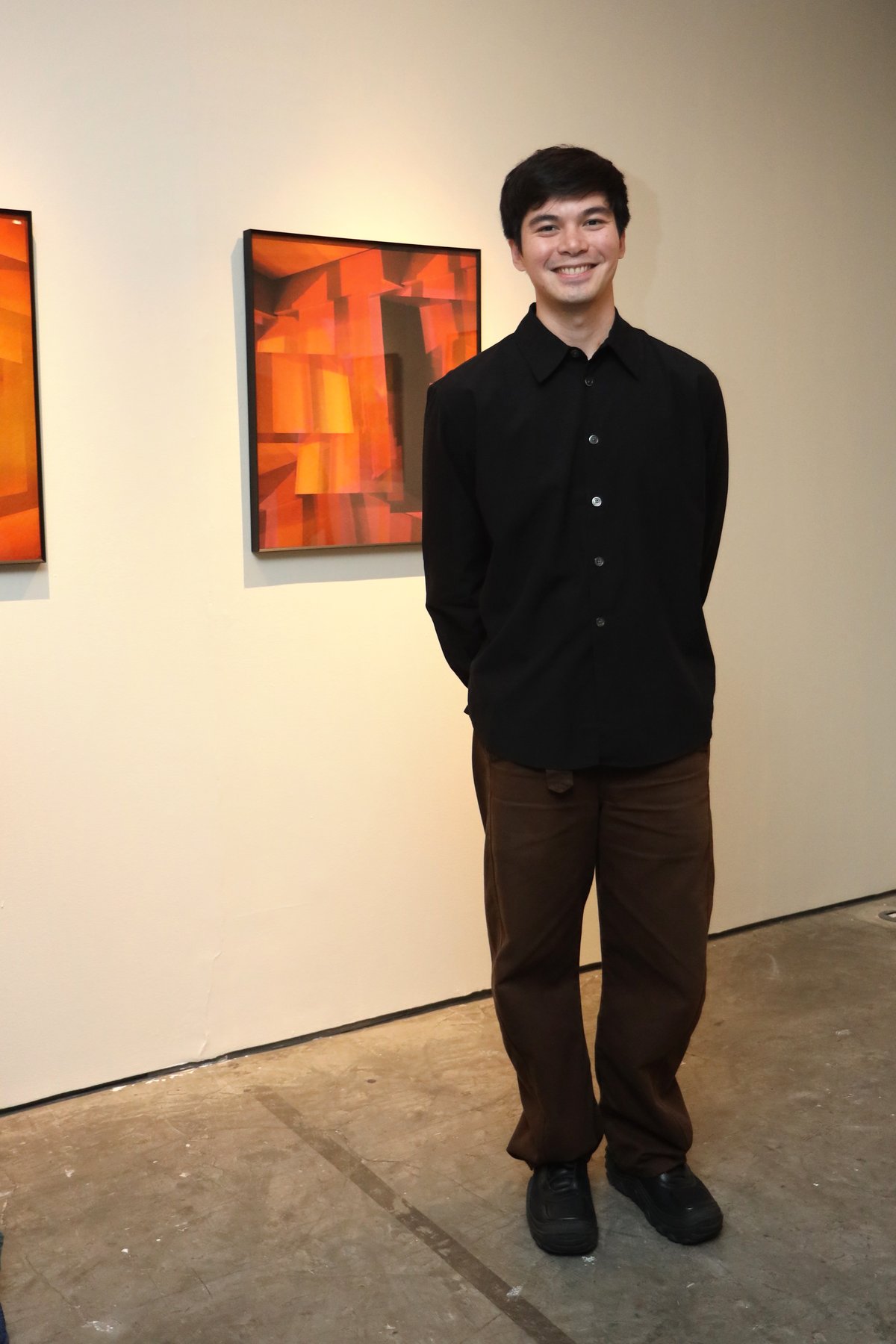 Gio Panlilio’s cerebral palette of light hues.