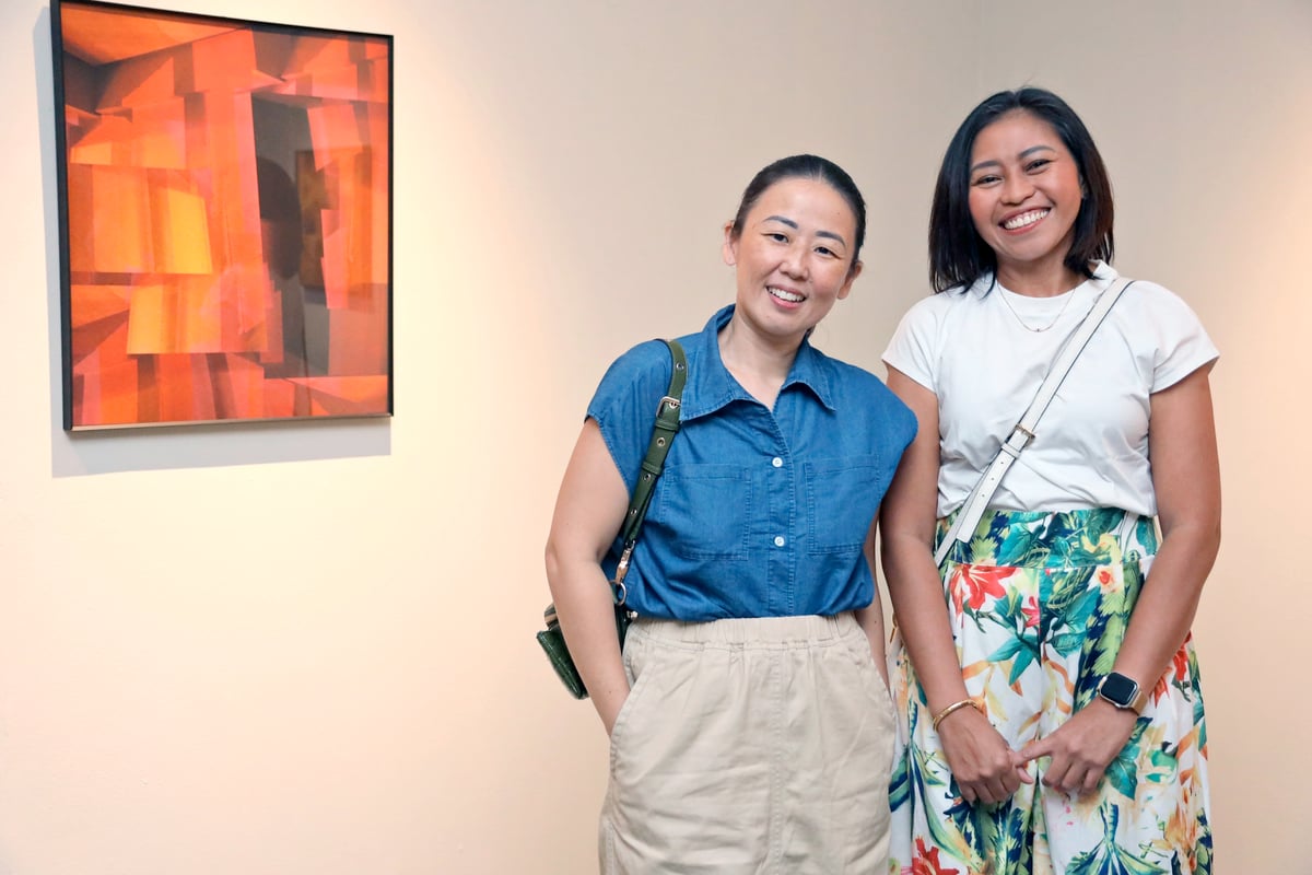 Roxanne Lu and Lei Cariño.