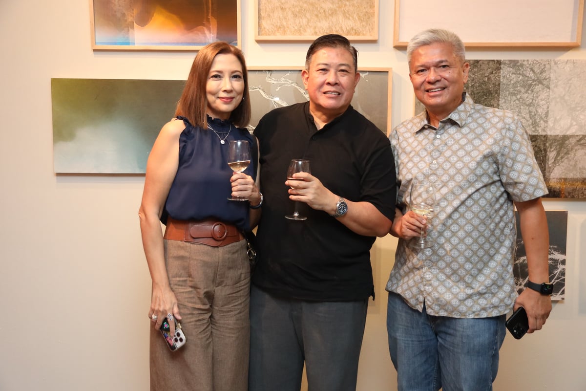 Evelyn Andrews, Butch Antonio and Bookie Soliven.