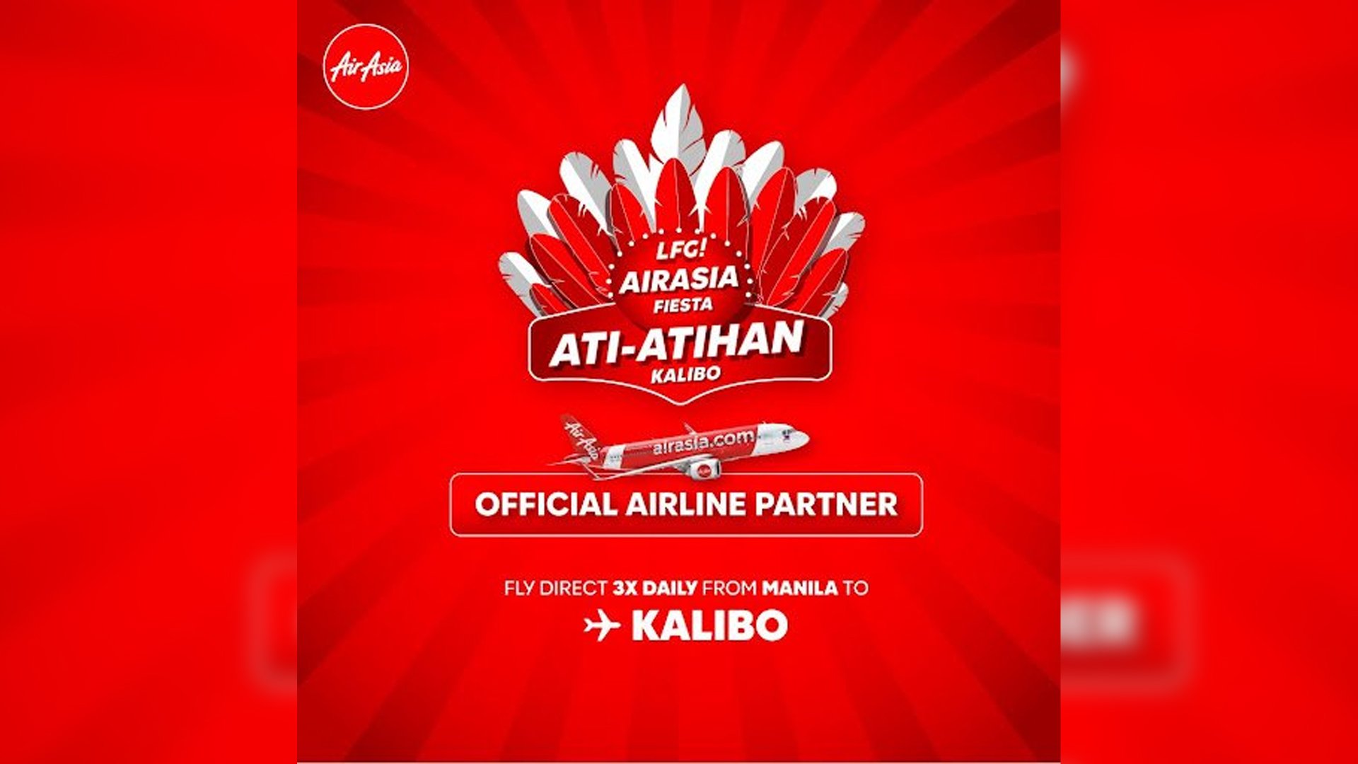 AirAsia celebrates Ati-Atihan Festival