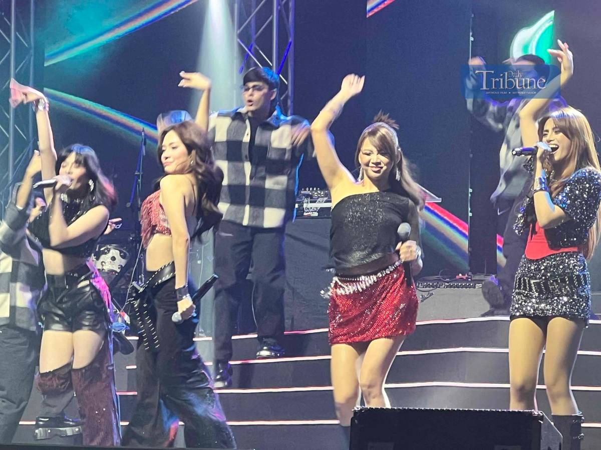 P-pop group Calista kept the party going with their performances.