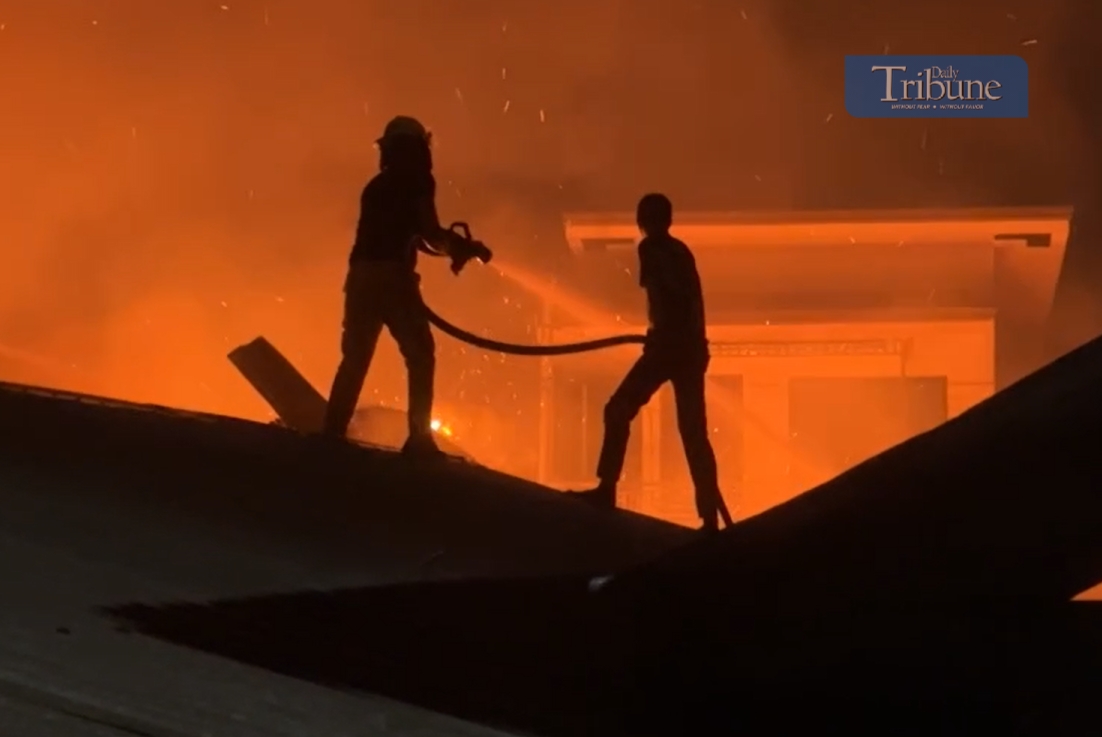 Sunday fire destroys four houses in Puerto Princesa