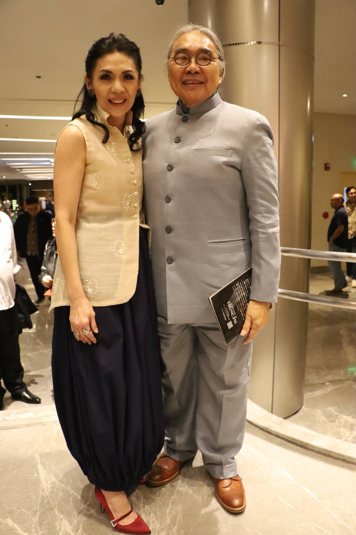 Music, Movies, and Magic’ director Alexander Cortez and CCP president Kaye Tinga.